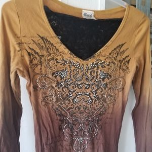 Long sleeve tshirt riding shirt oldie but goodie